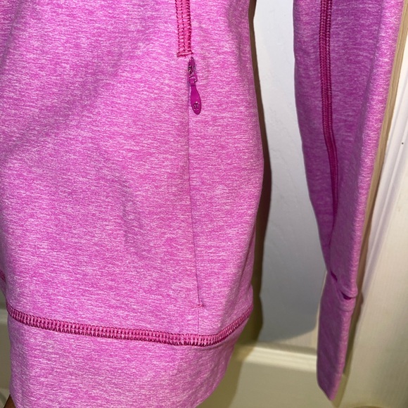 Lululemon Think Fast Long Sleeve Heathered Ultra Violet Top - Picture 7 of 10